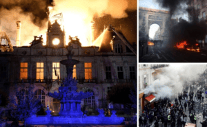 Protestas por el costo de vida y la desigualdad dejan disturbios en Europa