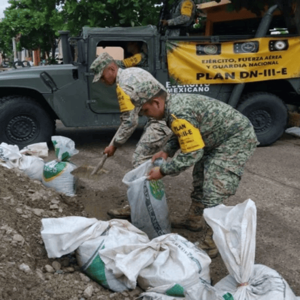Marina y Defensa activan planes de emergencia por huracán Trudy en cuatro estados