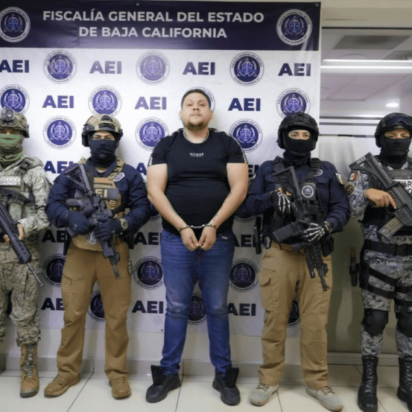 Capturan a “El Nenuko”, presunto líder del CJNG, por asesinato de agente en Baja California