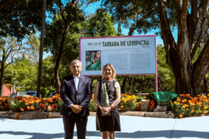 Cuernavaca dedica parque a Tamara de Lempicka, referente del art déco