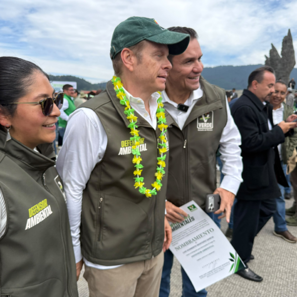 Luis Montaño es defensor ambiental en Atizapán