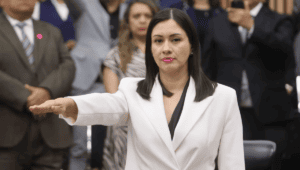 Blanca Cruz asume presidencia provisional del INE