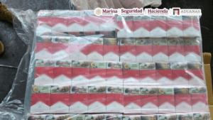 Aseguran más de 10.8 millones de cigarrillos de contrabando en Lázaro Cárdenas