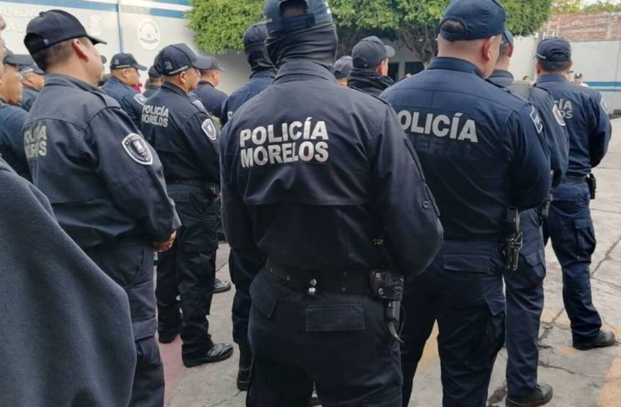 Baja número de policías en municipios de Morelos
